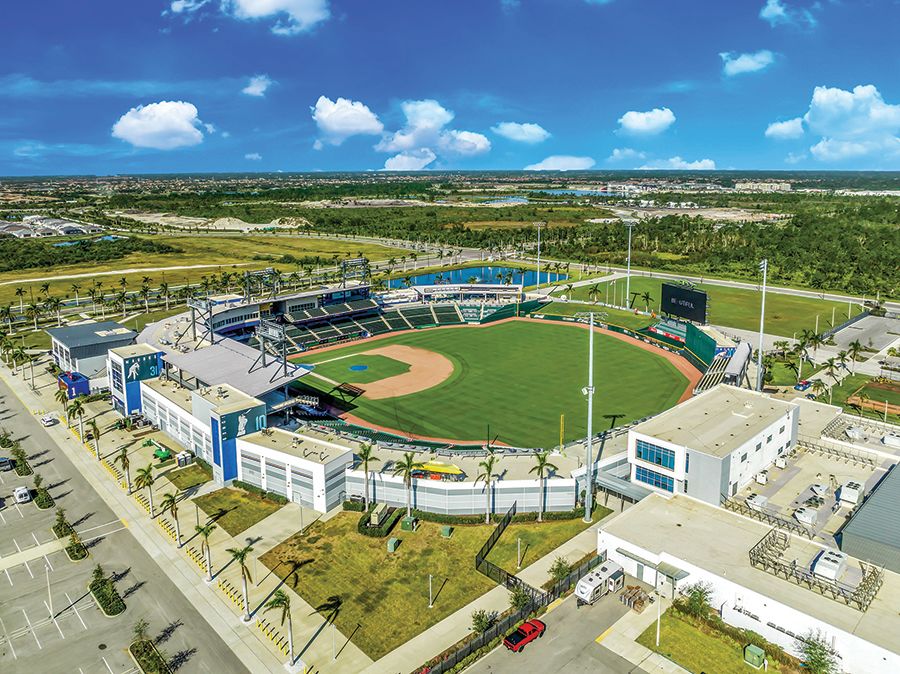 Wellen Park’s crown jewel is CoolToday Park, a hub for live entertainment and events that also serves as the spring training home of the Atlanta Braves.