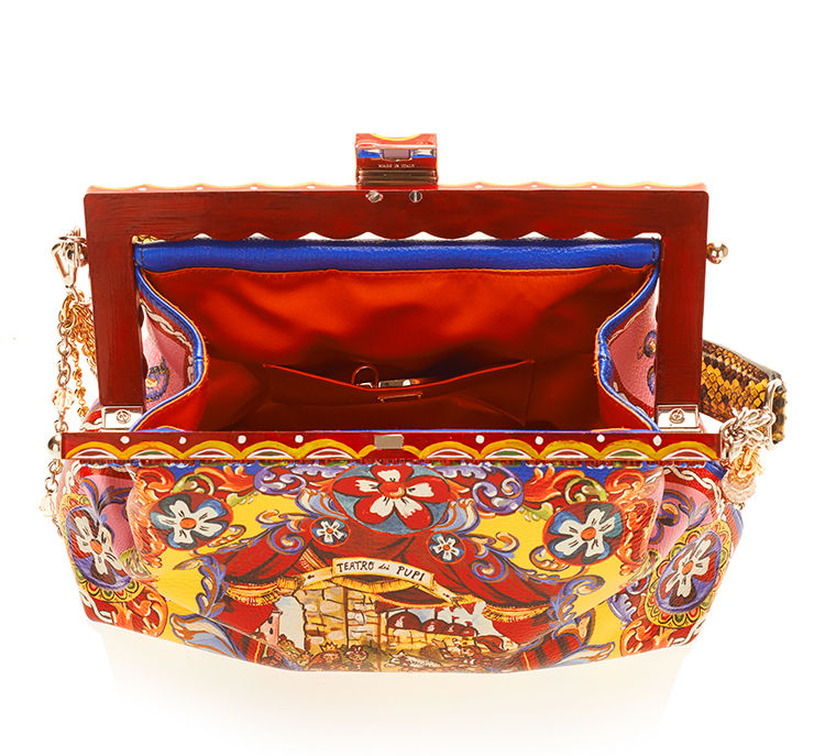 Large dolce gabbana multi multicolored vanda shoulder bag 3 jg2w8p