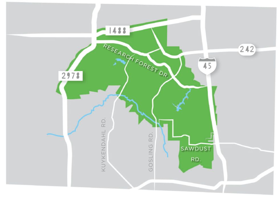 the woodlands township map the woodlands township map