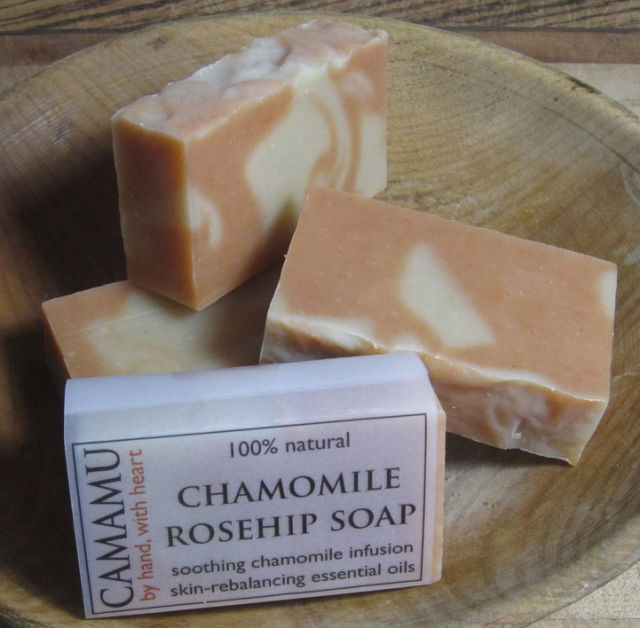 Chamomile rosehip soap mtb9uo