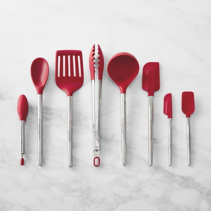 Sur La Table & Williams-Sonoma Silicone Spatula Set of Seven.