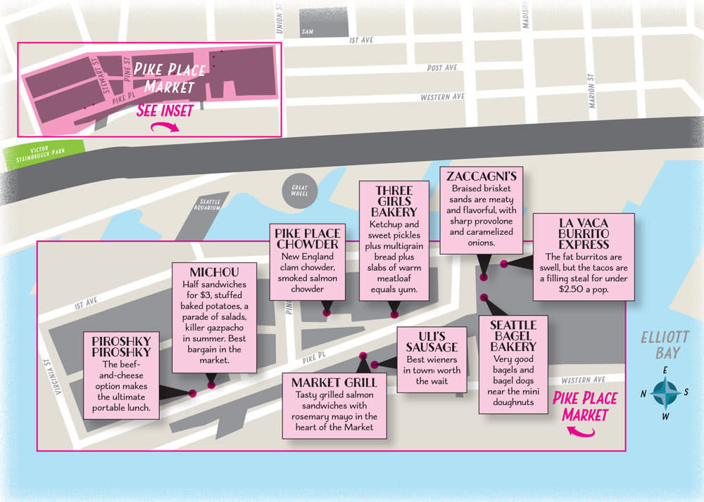 Pike place lunch spots map jgqecv