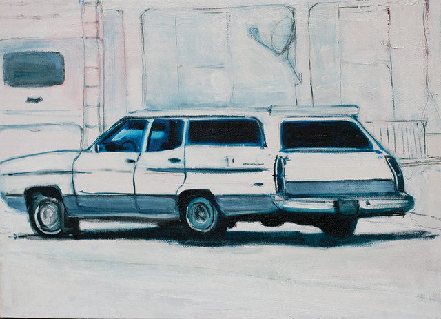 On the road snow station wagon lw8xmn