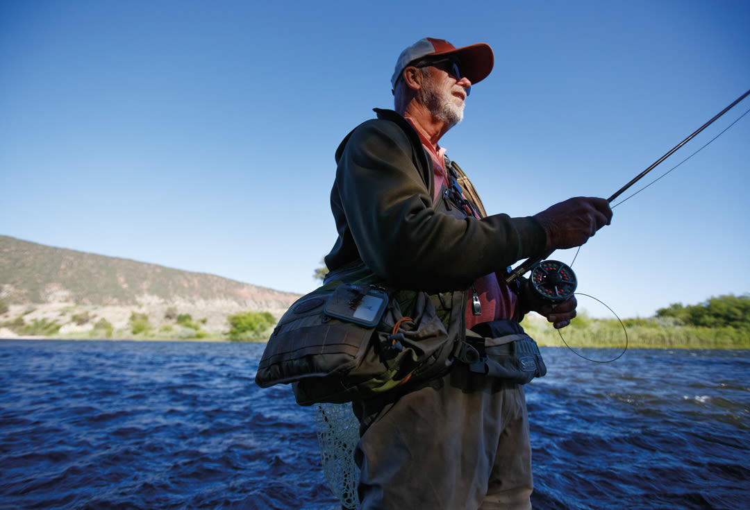 Winter fly fishing on the upper Roaring Fork