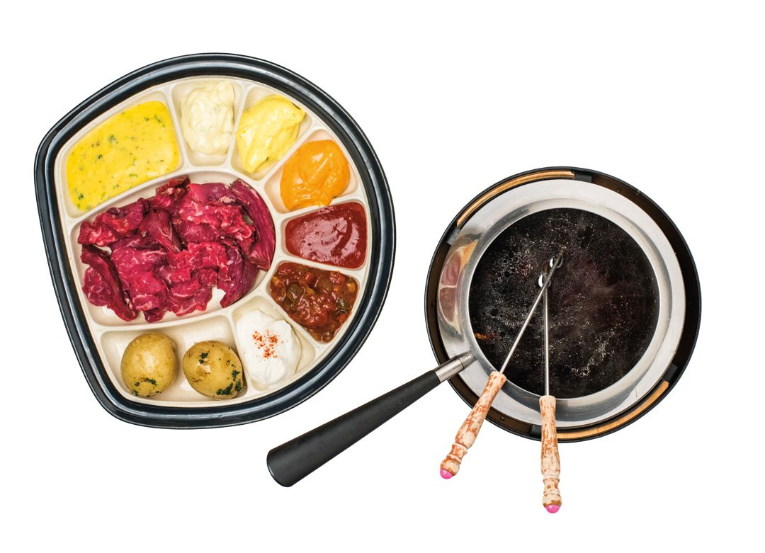 Savor Interactive Dining: Fondue Bourguignonne - The Starving Chef