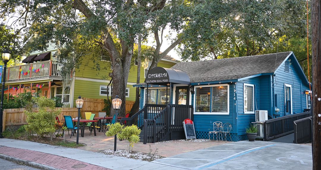 Cottonmouth Southern Soul Kitchen in Bradenton's Village of the Arts