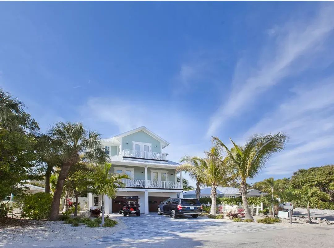 Large beach home