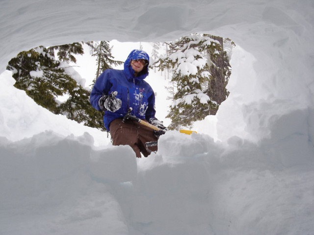 Cave in the Snow by Vicki Mackenzie