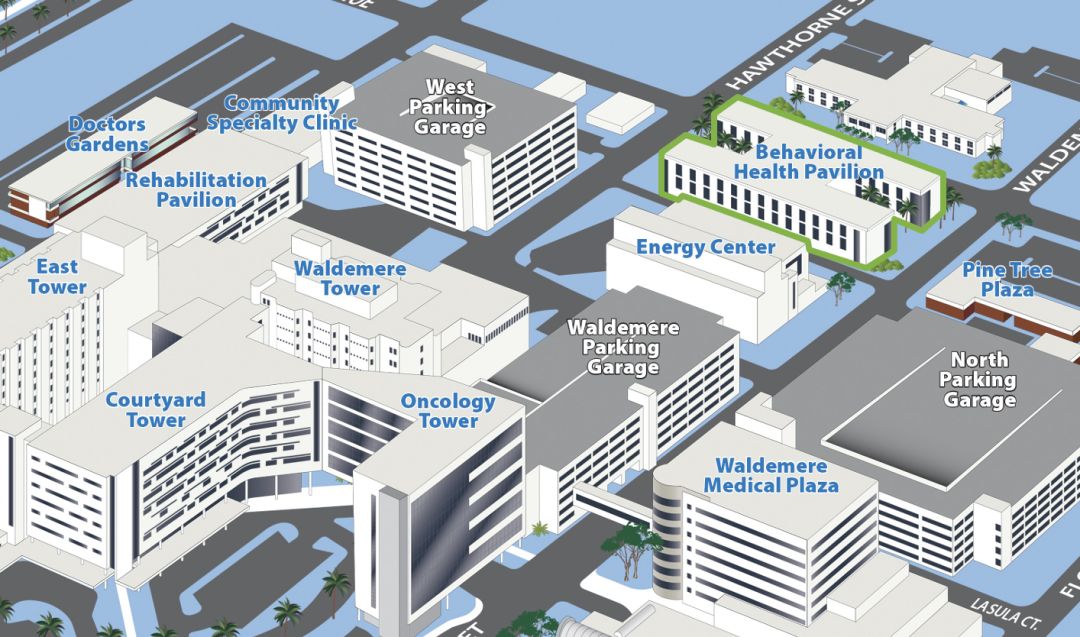 Sarasota Memorial Hospital Campus Map