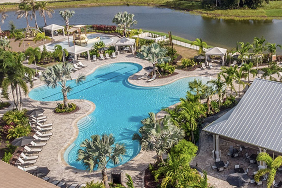 The pool at Esplanade on Palmer Ranch