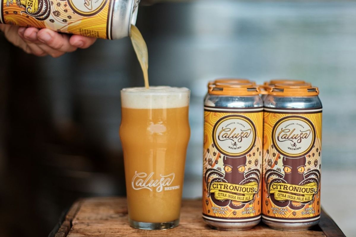 Summer Beer of the Week Calusa Brewing's Citronious Sarasota Magazine