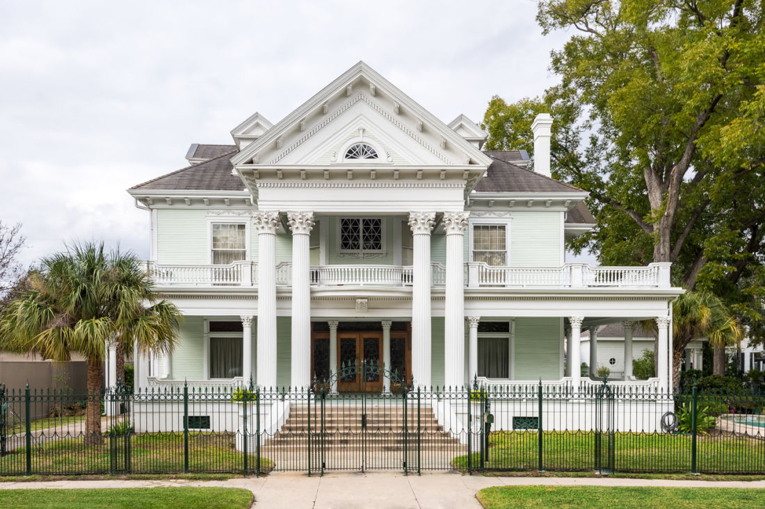 Glass House Mansion Houston