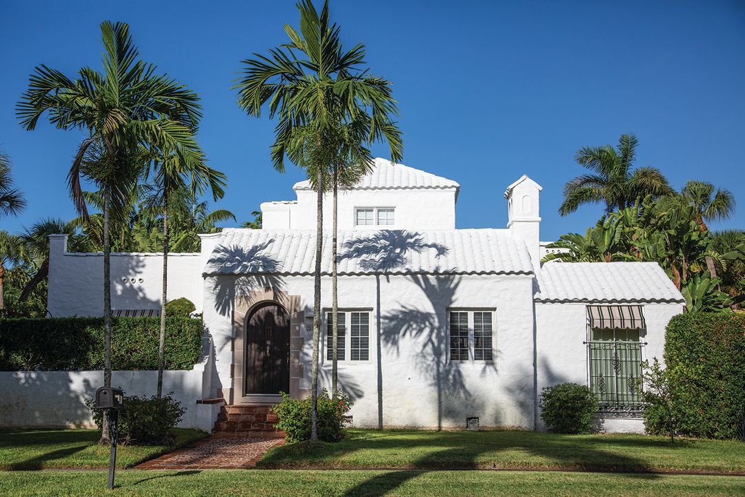 A historic home at 96 S. Washington Drive.