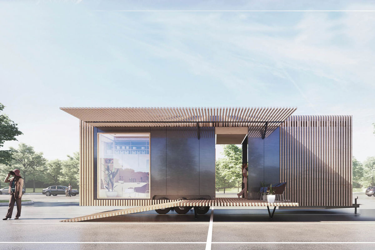 This Tiny Home Was Built Using Three Shipping Containers - ᐅ International  Architecture & Design Awards 2023