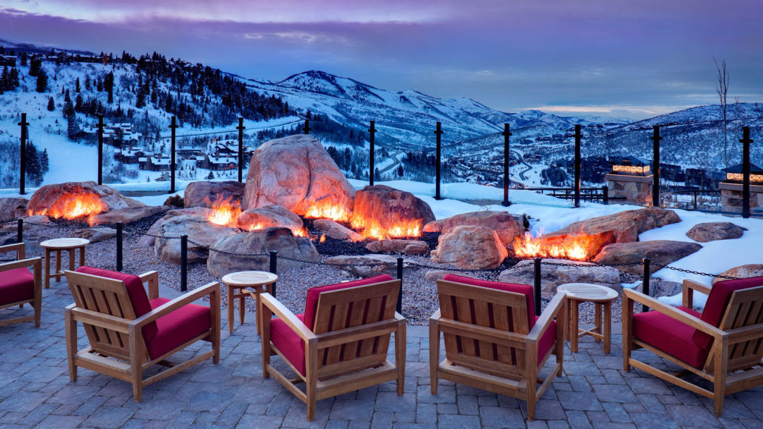 Mountain terrace winter qjikxp