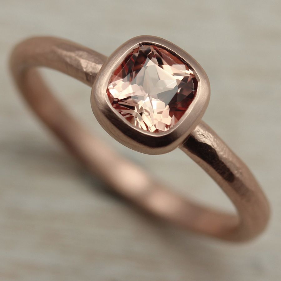 5mm rustic cushion 14k rose chatham padparadscha sapphire1 olsvpr
