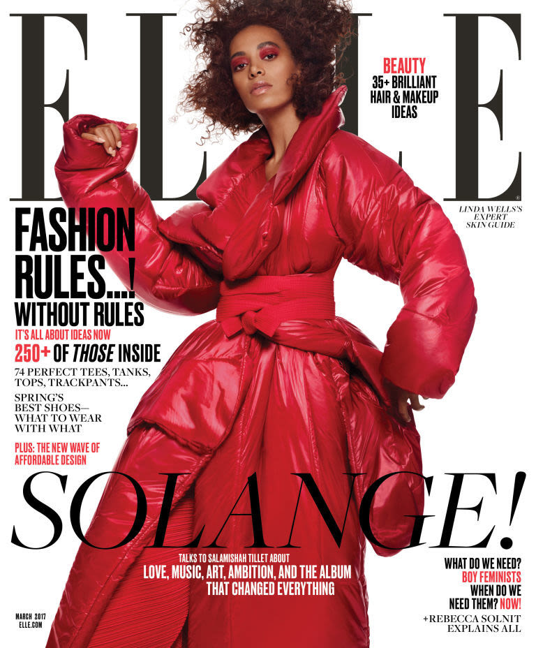 ELLE, magazine layout design