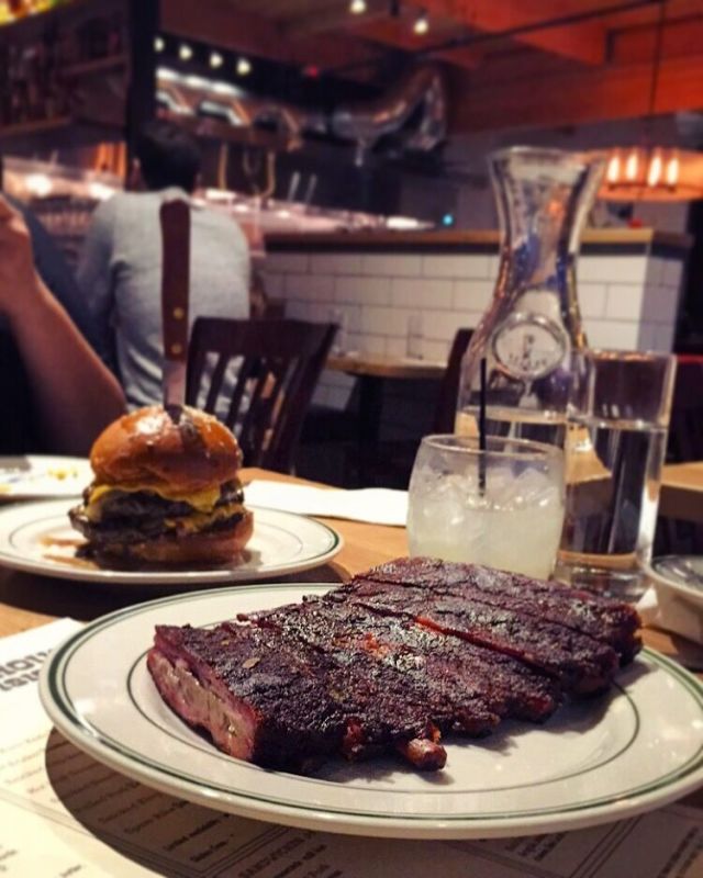 Ribs at smokehouse provisions oas86m