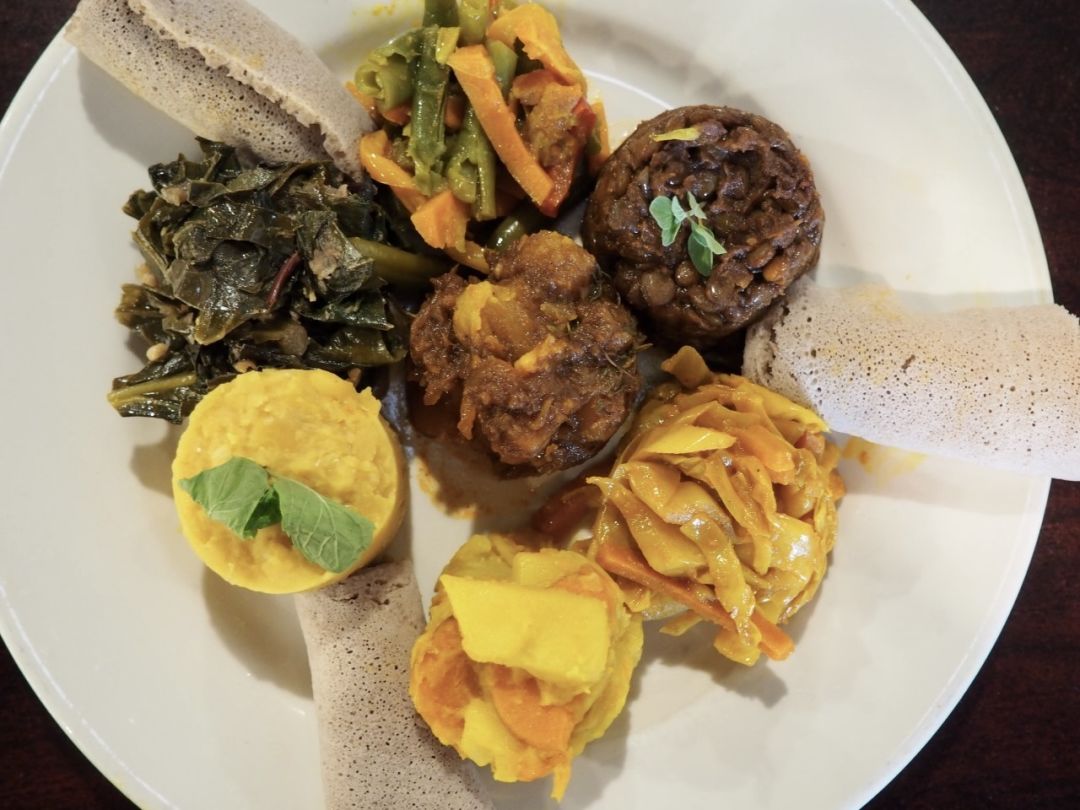 "The Feast" at Adey Ethiopian pop-up.