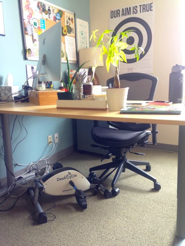 standing desk cycle