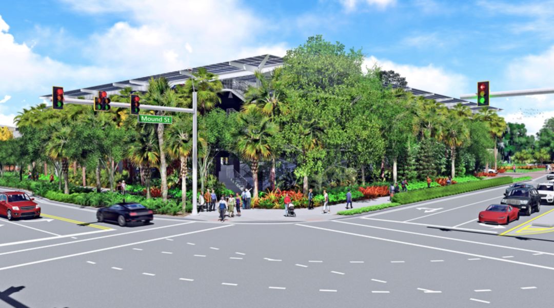 A rendering of Selby Gardens' proposed downtown Sarasota campus.