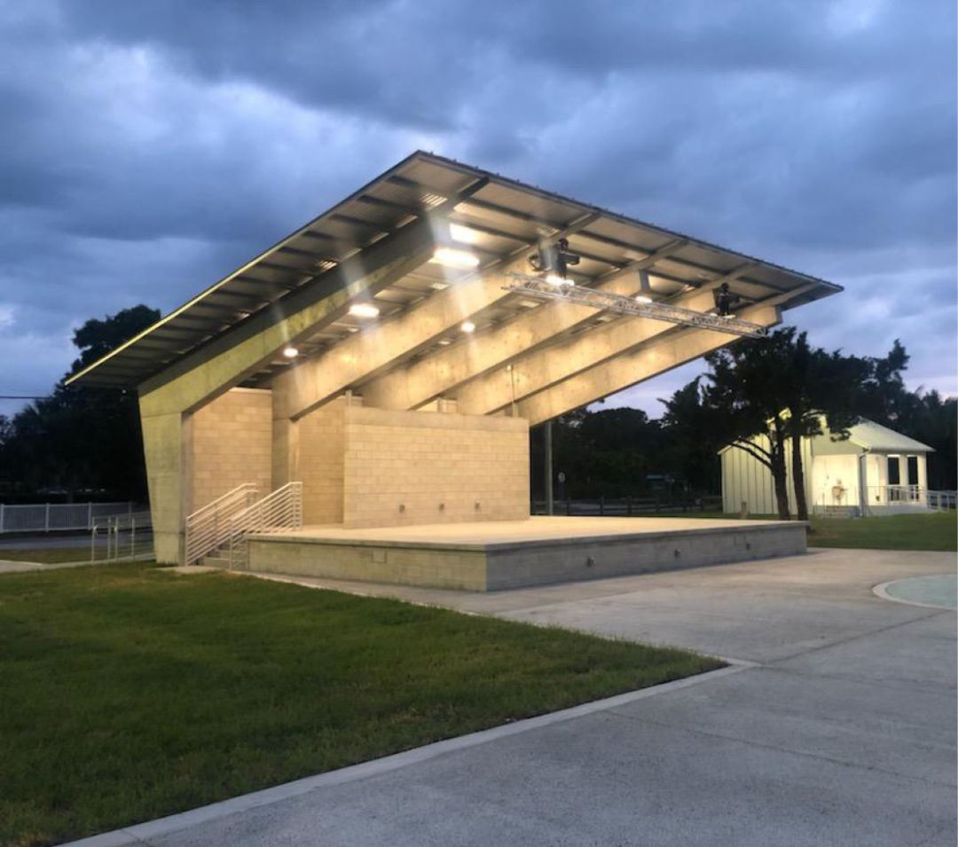 The Dearborn Plaza Bandshell