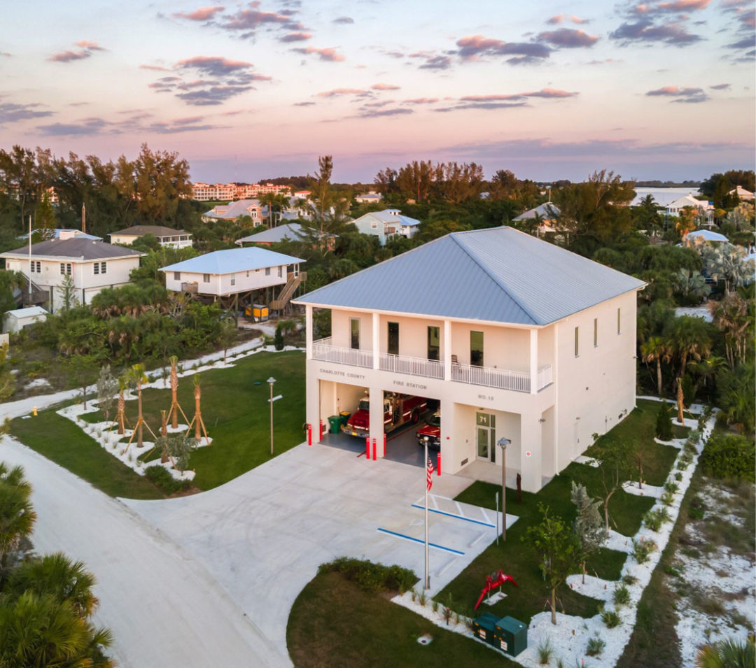 Charlotte County Fire Station #10 in Placida