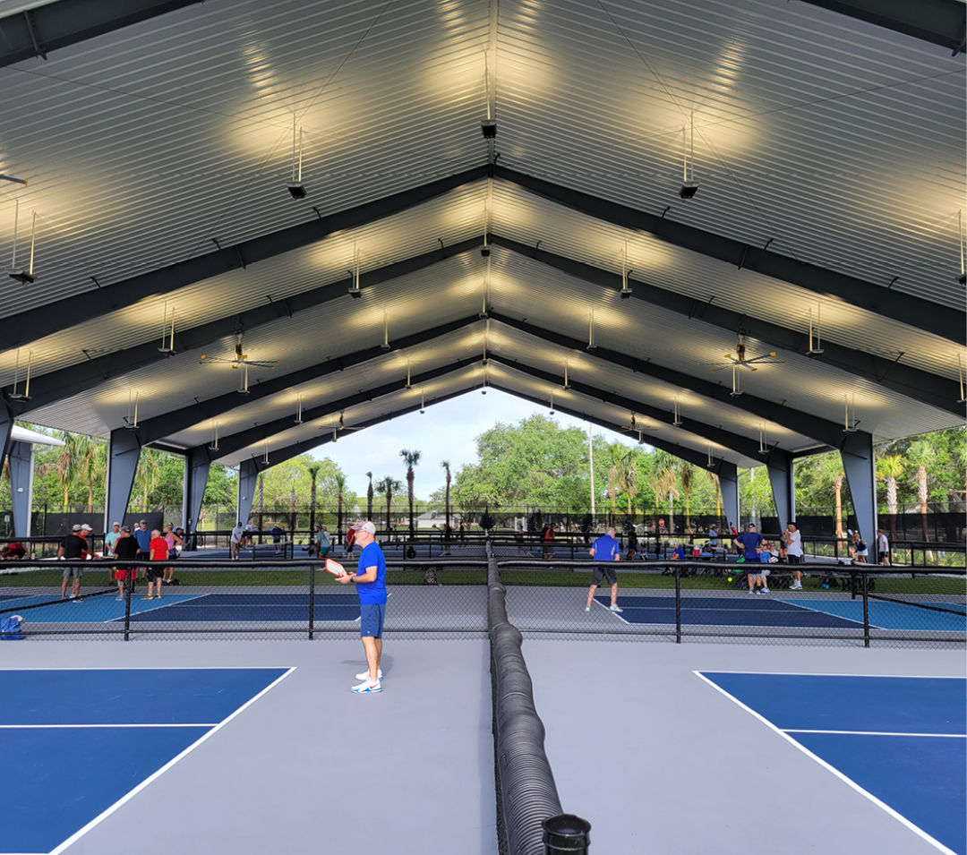 The C. V. Walton Racquet Center in Bradenton.