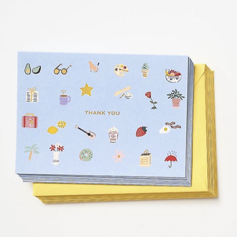 Paper Source Tiny Delights Thank You Card Set