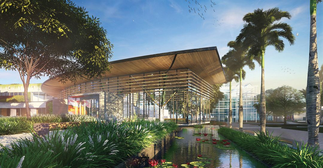 A rendering of Selby Gardens' Master Plan