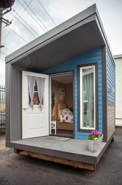 These Tiny Home Inspired Sleeping Pods Provide Shelter For Portland S Homeless Women Portland Monthly