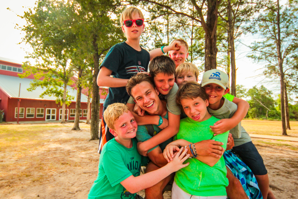 pine cove camp in the city houston