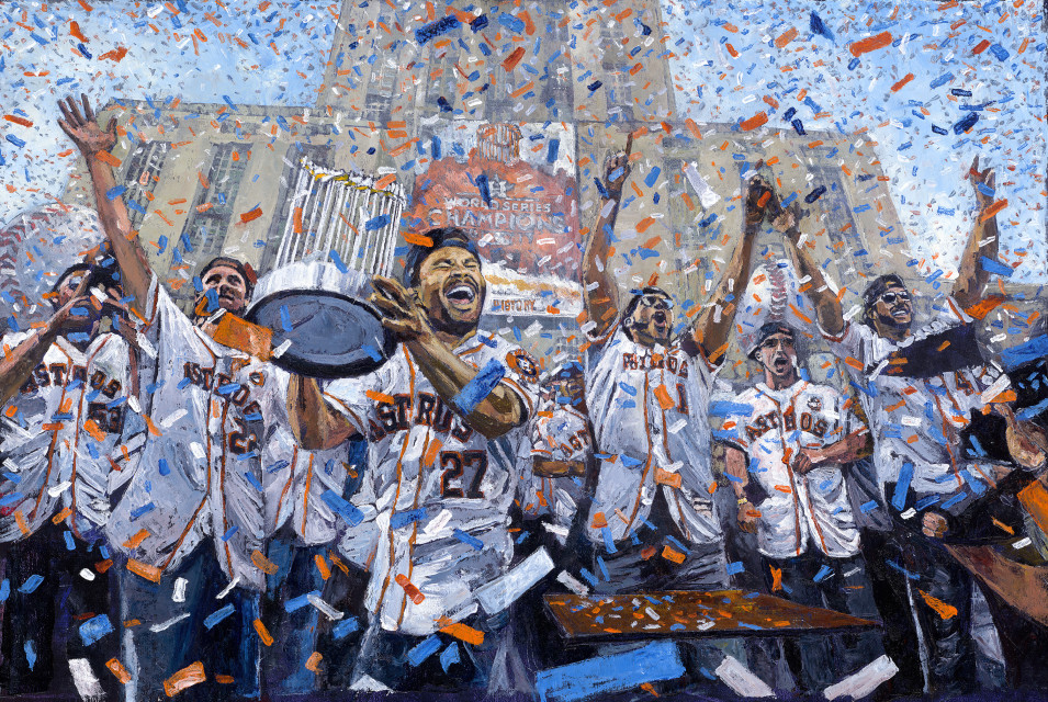 You Can Now Grab A Painting Of The 2017 Houston Astros Houstonia Magazine