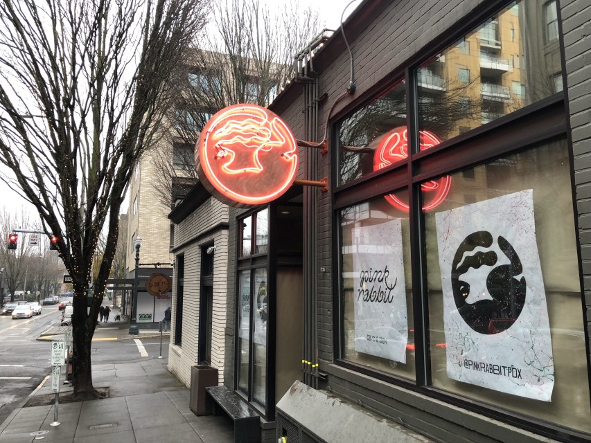 At Soon To Open Pink Rabbit The Cocktail Menu Is Literally