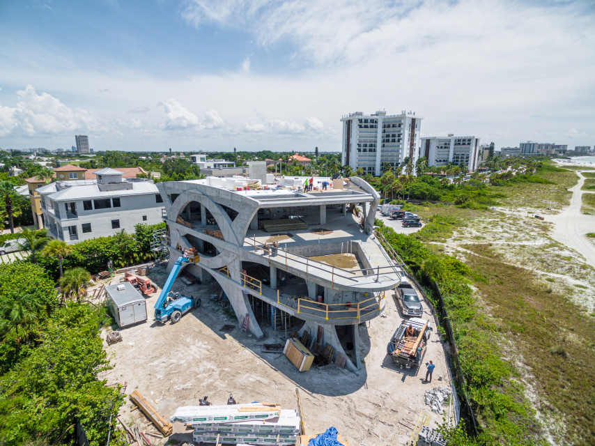 Take A Look At This Huge Yacht Inspired Home Going Up Near Lido Beach Sarasota Magazine