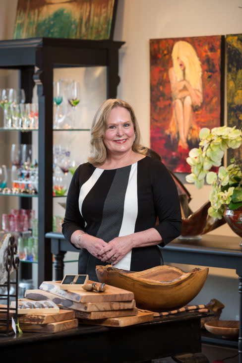 Stylish Living by Chasen Reed home décor showroom in Downtown Sarasota.