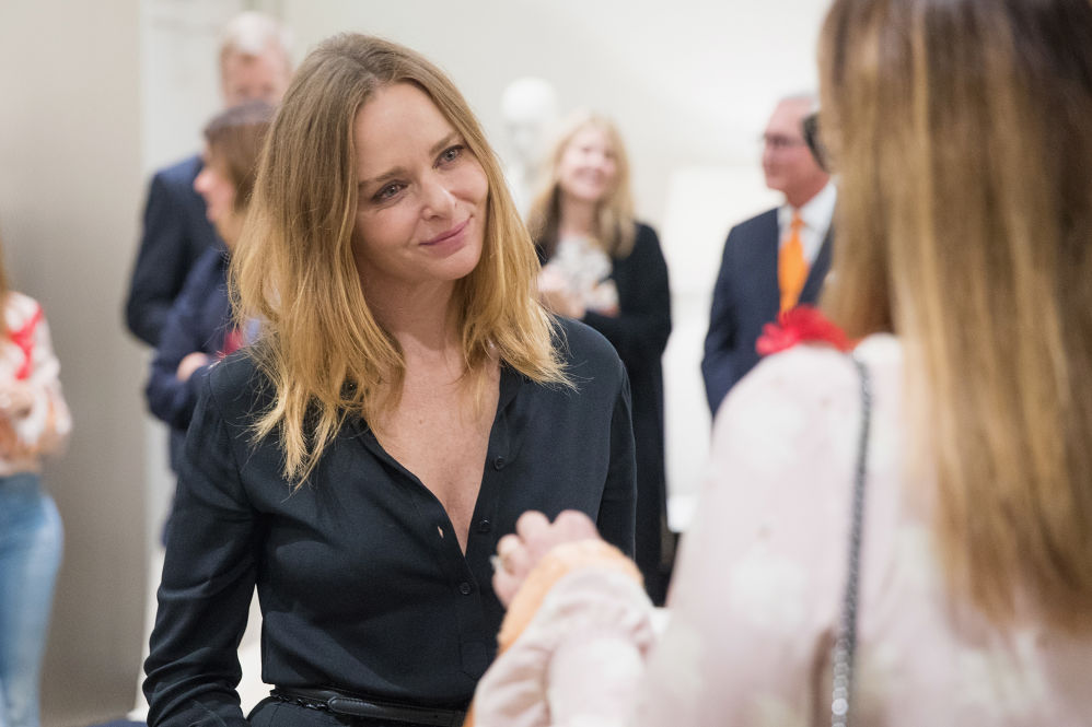 Did Stella McCartney ask the interviewer to be more serious