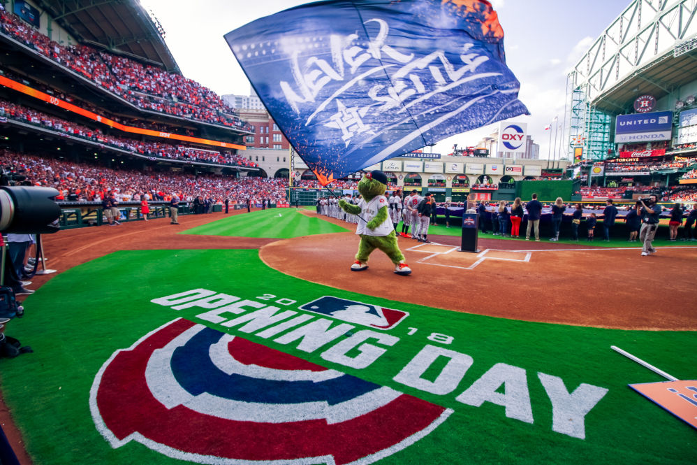 In Photos: Astros 2018 Home Opener