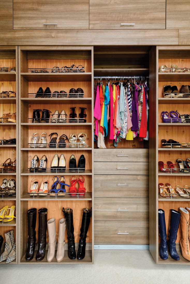 B&A: A Closet Makeover with an Impressive Shoe Collection