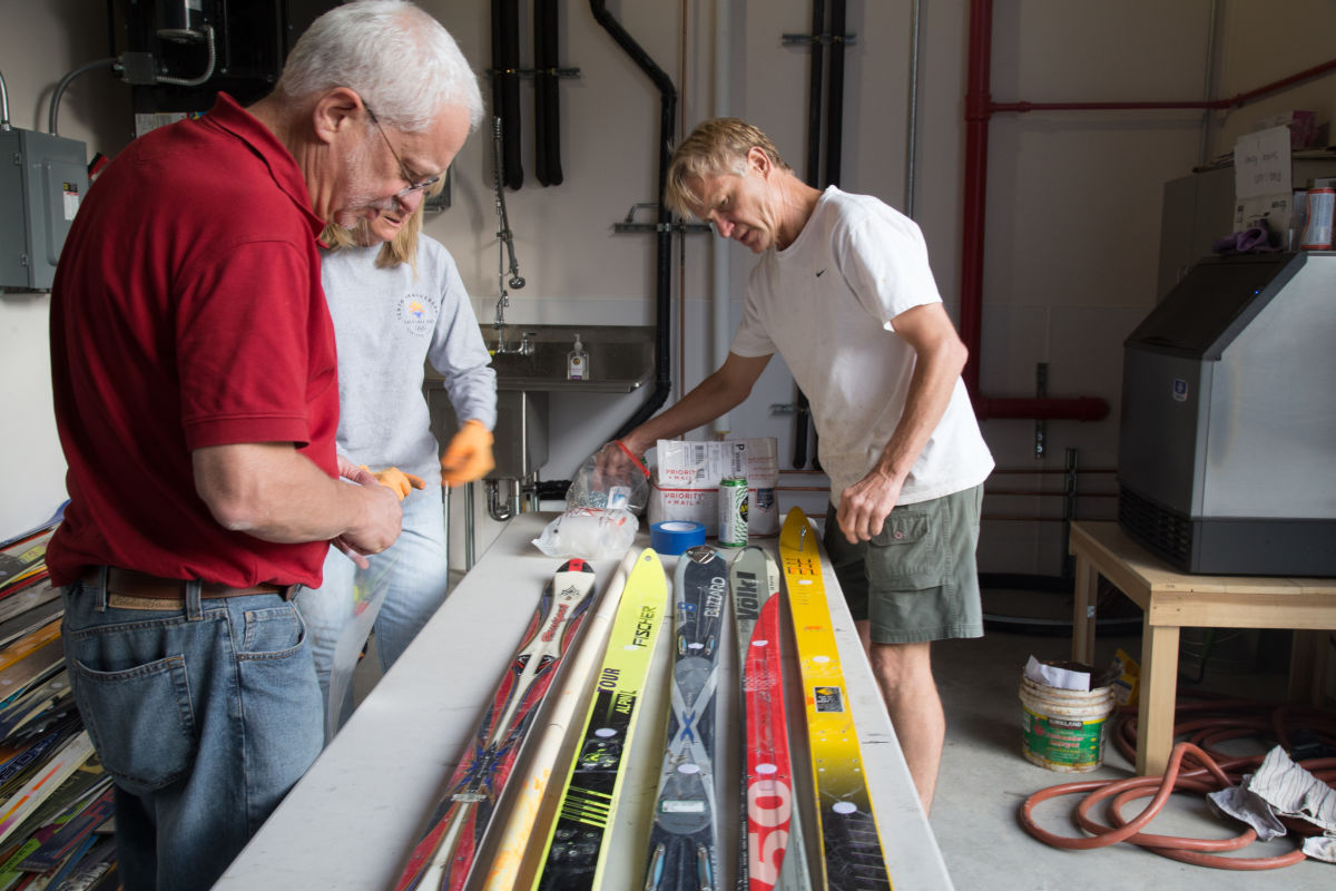 This is What Building the World's Longest Shot Ski Looks Like