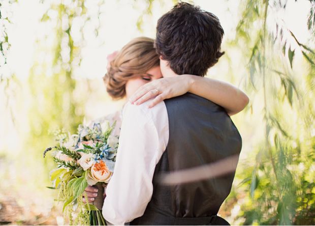 First Look Photos: Melanie + Roman by Alixann Loosle Photography | Park ...