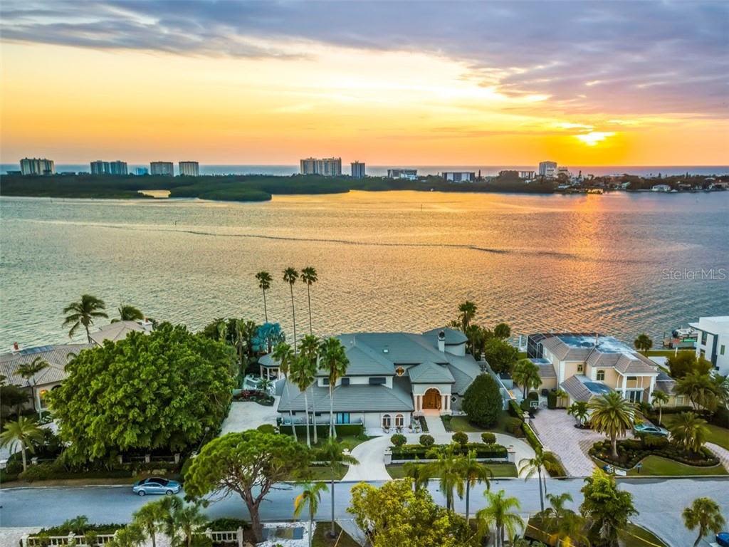 For Sale A Bird Key Estate With Sunset Views Over the Bay Sarasota Magazine