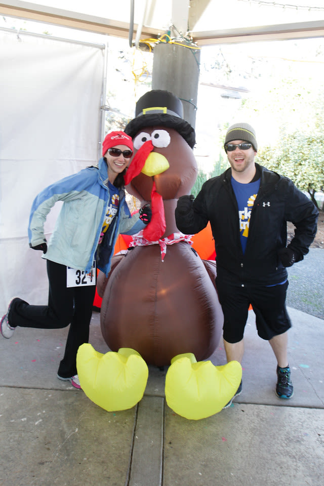 Slide Show Turkey Trot 5K Seattle Met