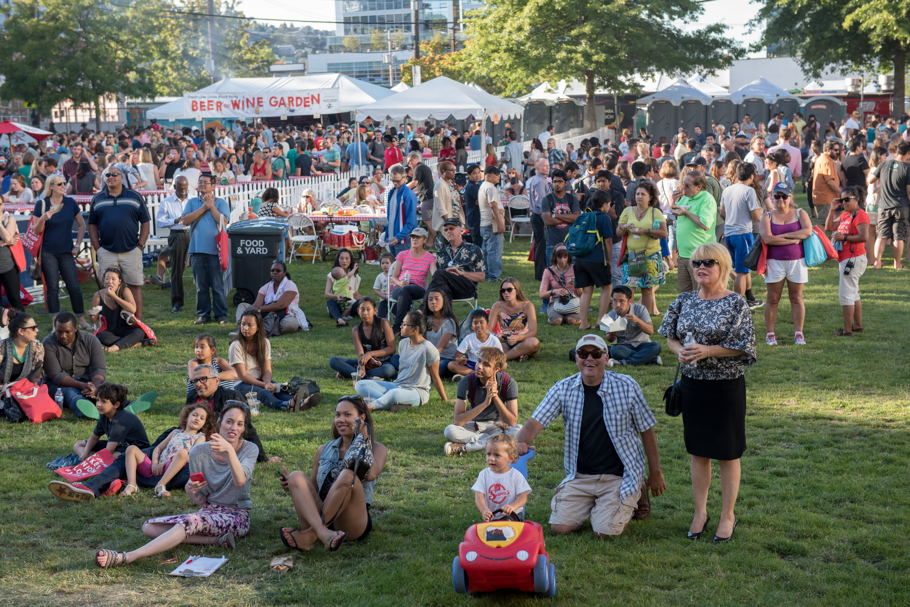 Slide Show South Lake Union Block Party Seattle Met