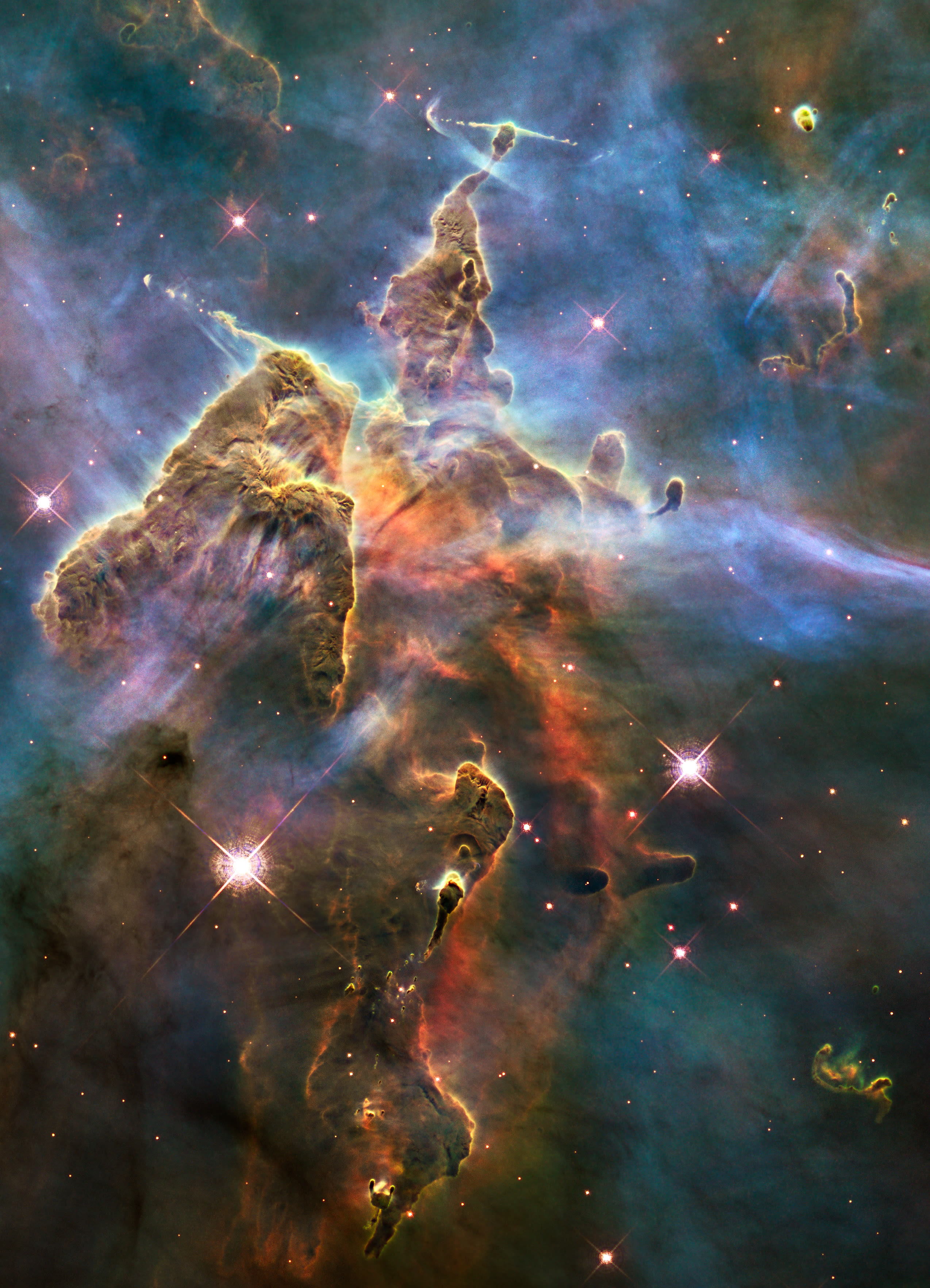 Telescope hubble images. Столпы творения Хаббл. Туманность столпы творения Хаббл.