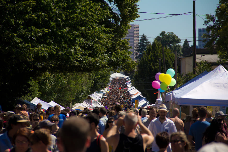 Slideshow Mississippi Street Fair Portland Monthly