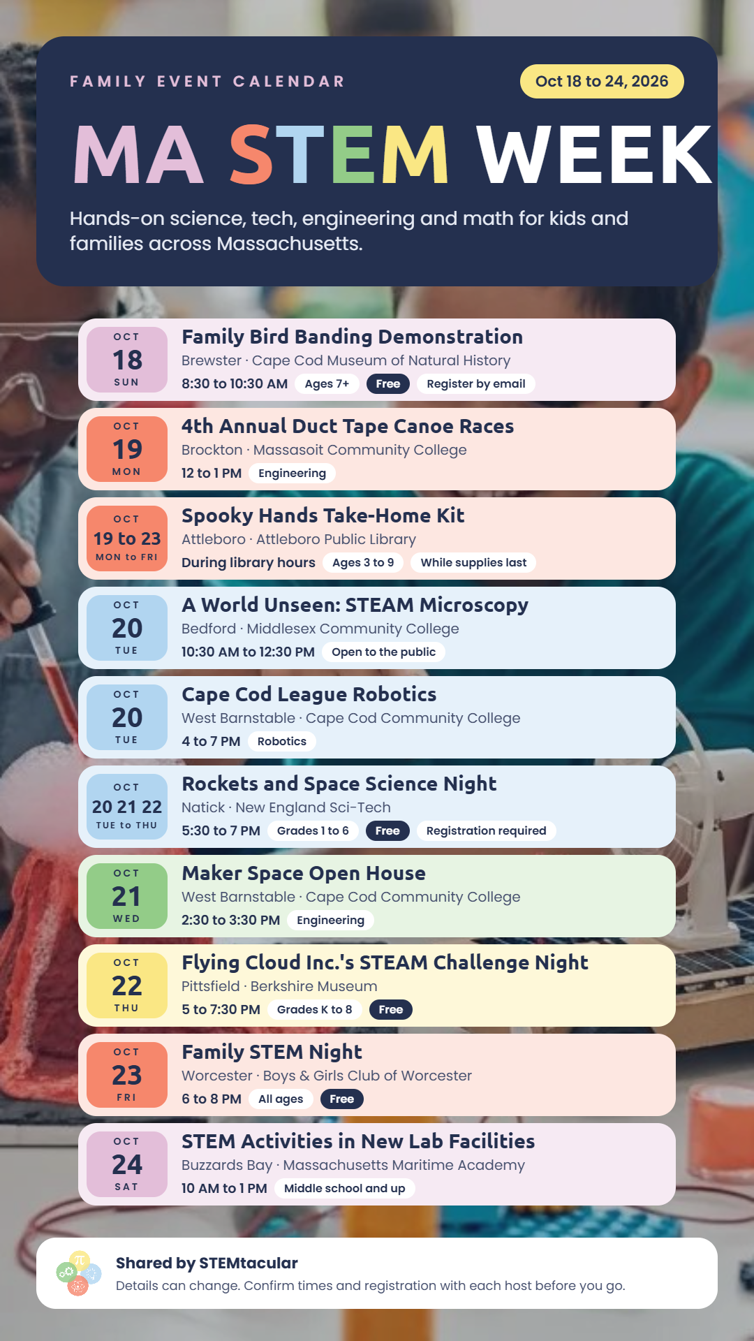 MA STEM Week 2026