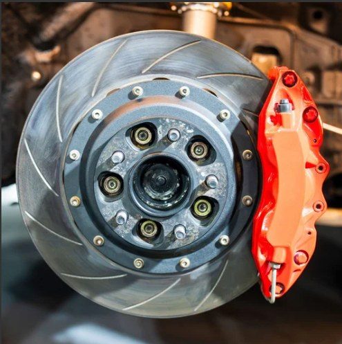 Brake disc and caliper