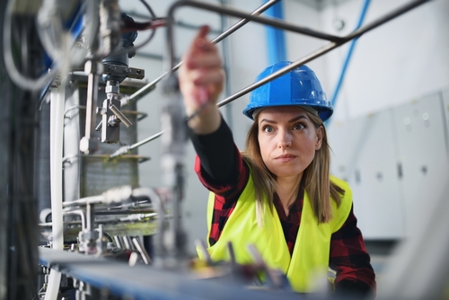 Contract engineer working on site - photo to be added