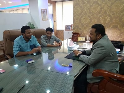 Brothers together  Shakib Al Hasan and Dr. Kamrul